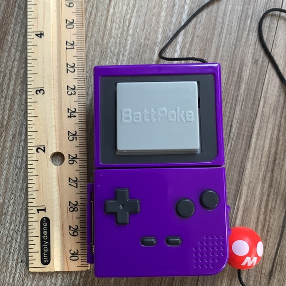 Pokeman Poke Ball Blaster Purple 3 Battle discs Tomy Nintendo vintage Hasbro toy - Picture 2 of 7